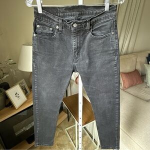 LEVI STRAUSS & CO 512 Men’s Jeans Size 30/30 Black